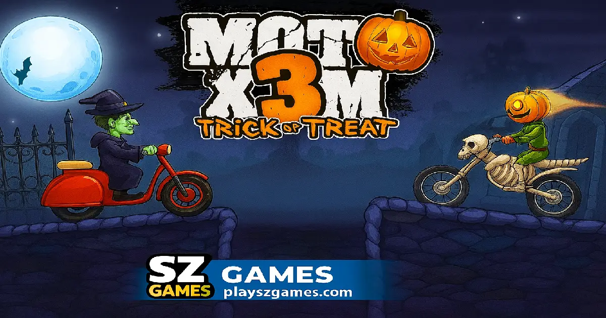 moto x3m spooky Land