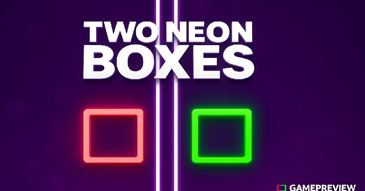 two neon boxes unblocked