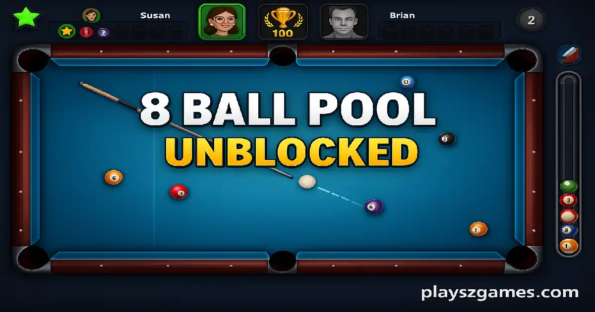 play 8 ball pool unblocked