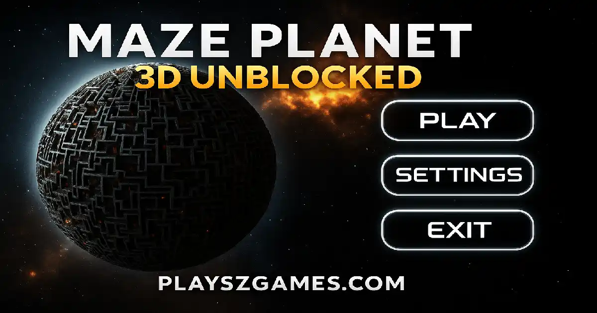 Maze Planet 3D Unblocked