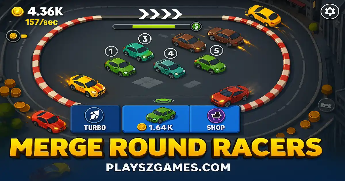 merge round racers