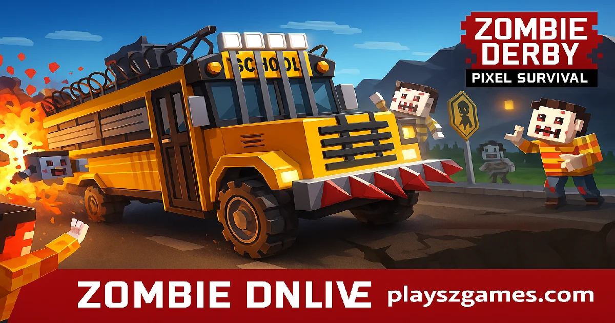 zombie derby pixel survival