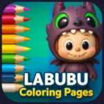 Labubu Coloring Pages