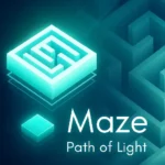 maze path of light
